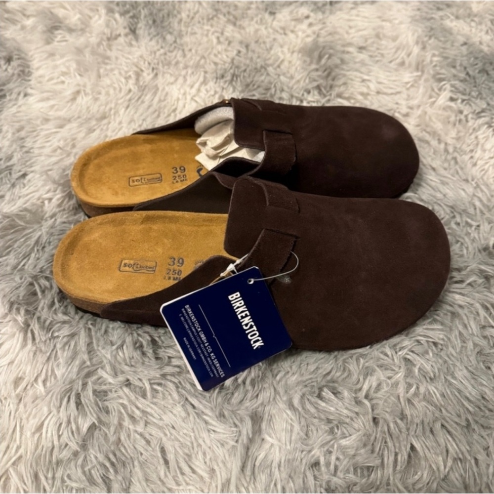 Birkenstock Boston Clog Mocha Size 39 Women’s